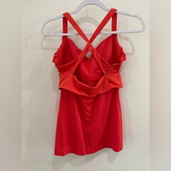 Lululemon Athletic Wrap It Up Tank Workout Yoga Running Athleisure Hiking - Picture 7 of 7